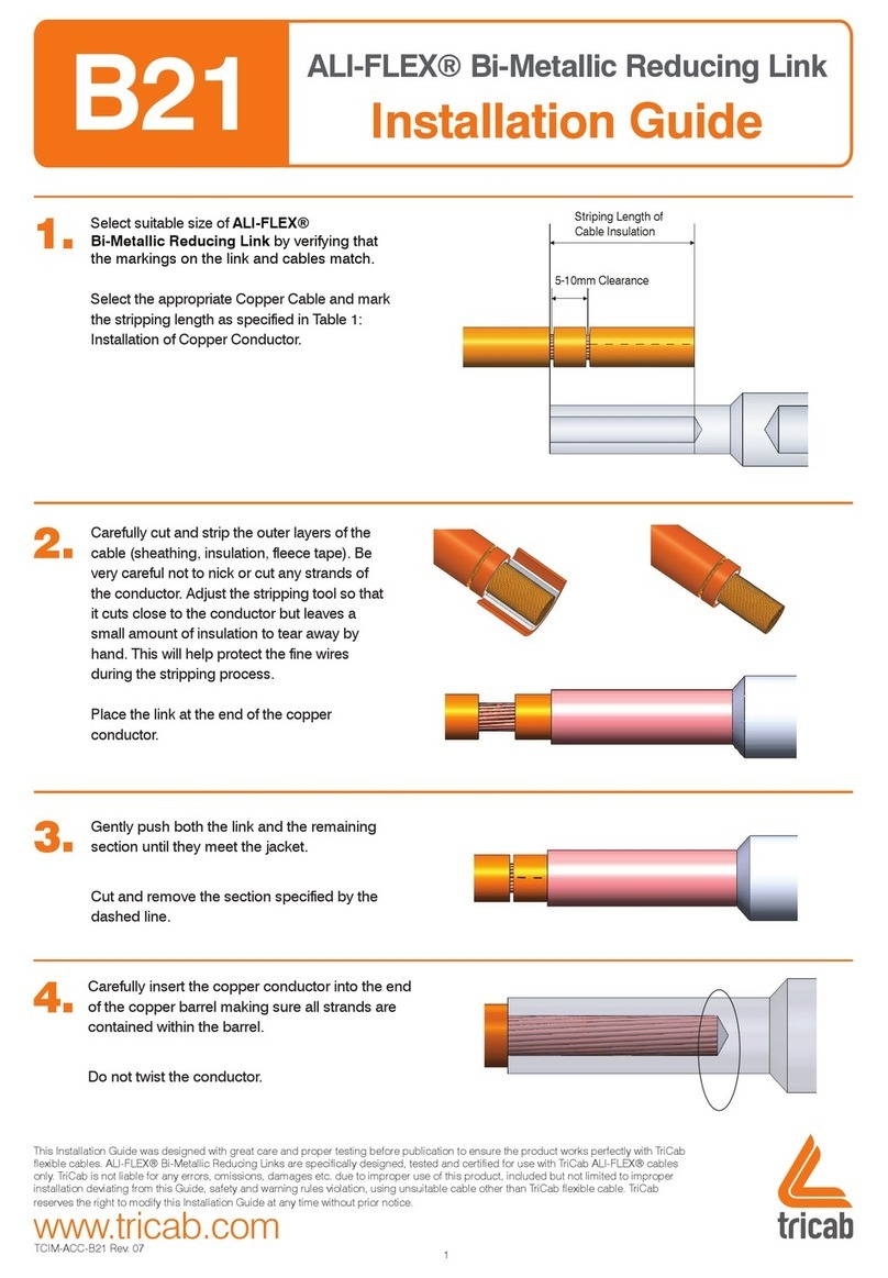 tricab ALI-FLEX B21 installation guide