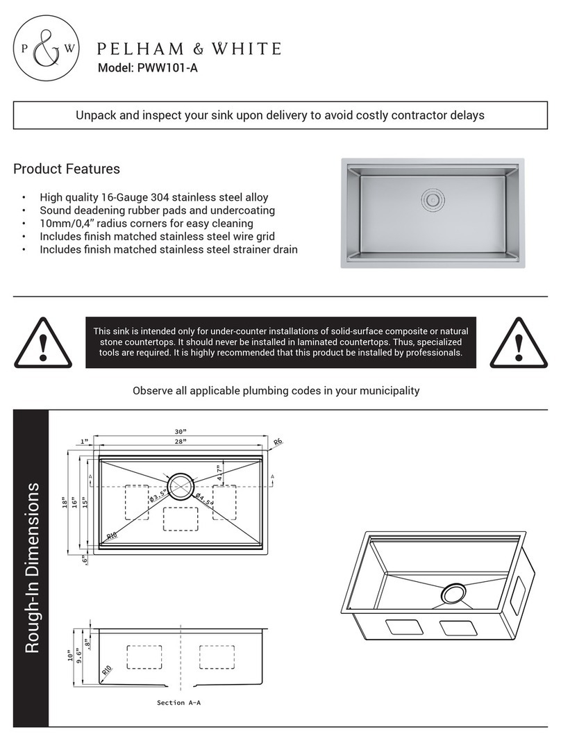 PELHAM & WHITE PWW101-A manual