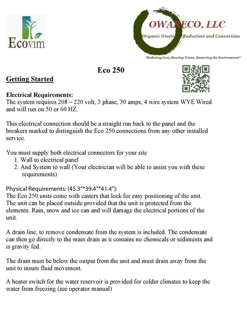 Ecovim Eco 250 quick guide