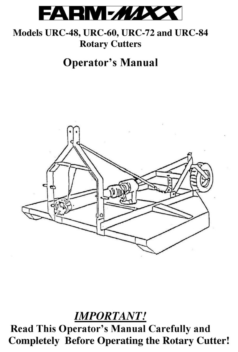 FARM-MAXX URC-48 Operator's manual