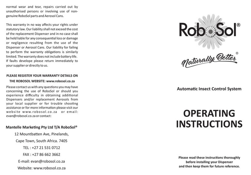RoboSol Naturally Better User manual