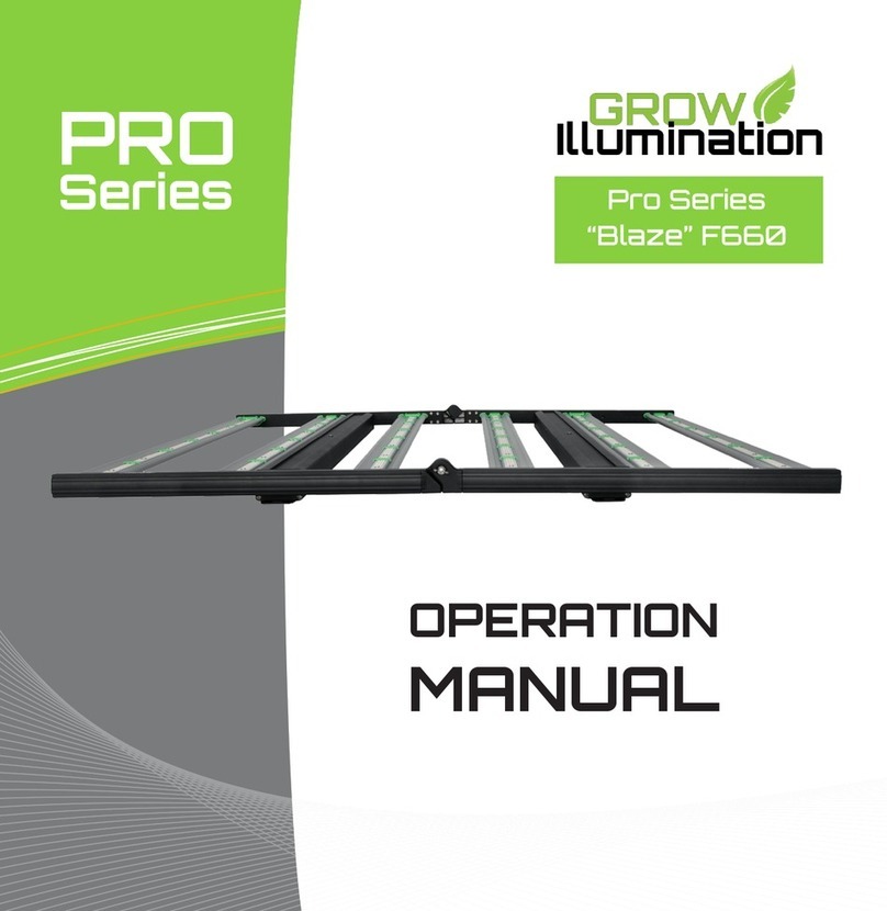GROW Illumination Pro Series Operation manual