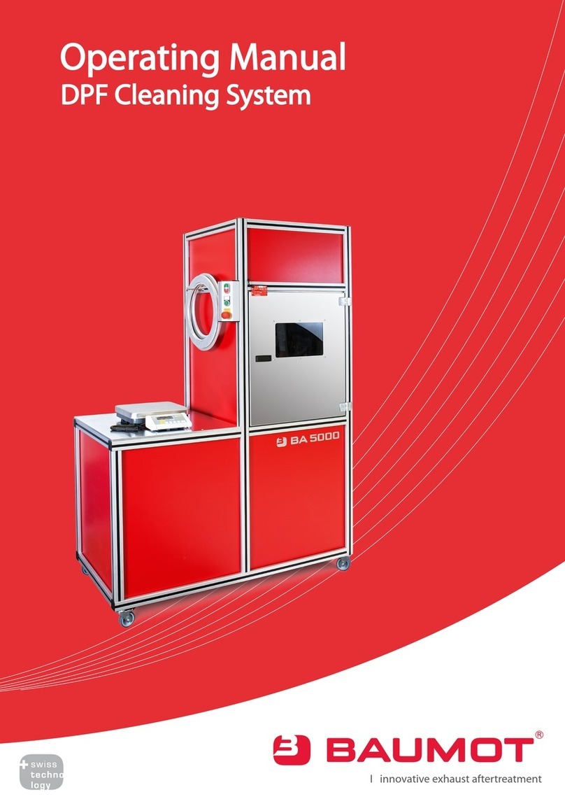 BAUMOT BA5000 operating manual
