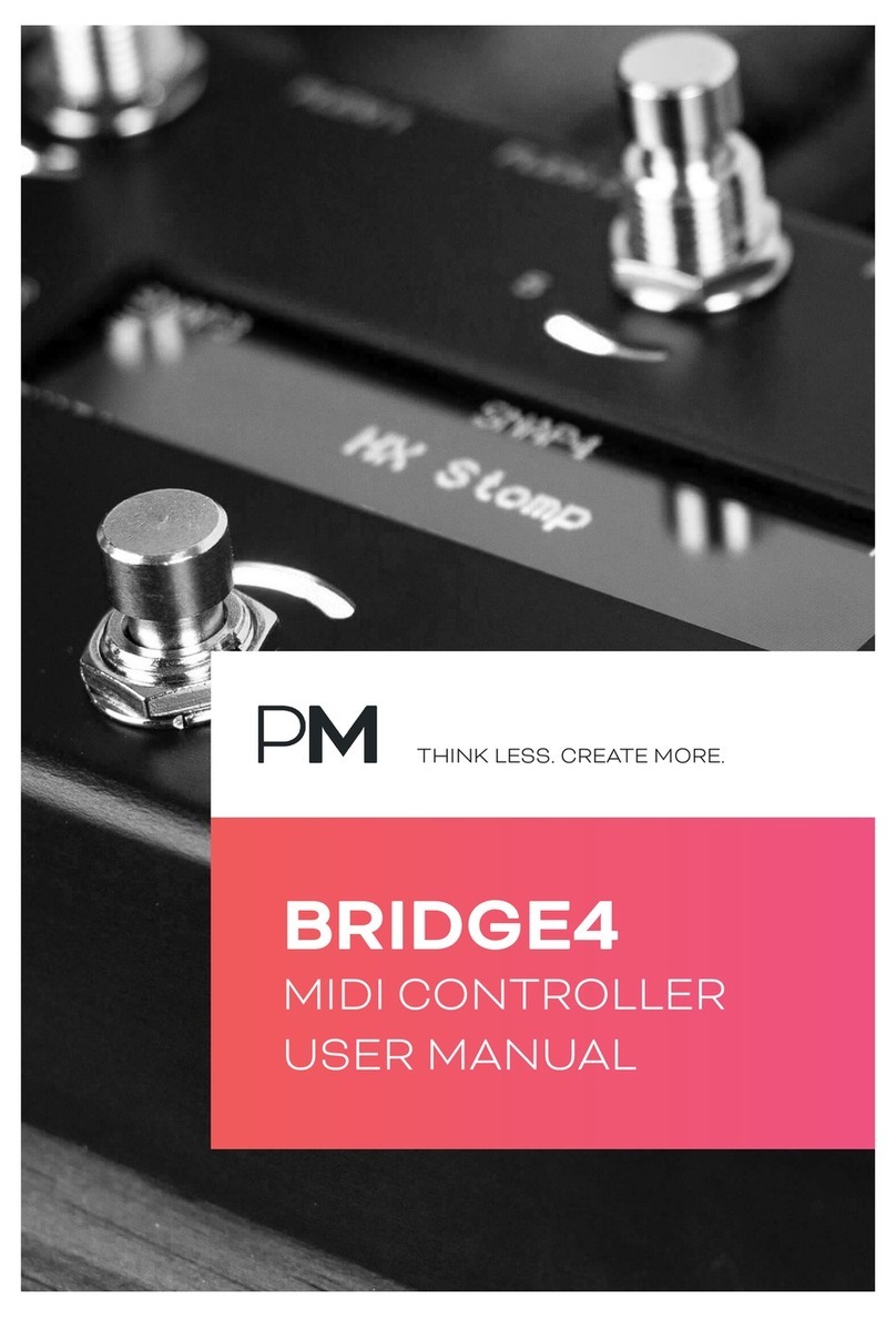PIRATE MIDI BRIDGE4 user manual