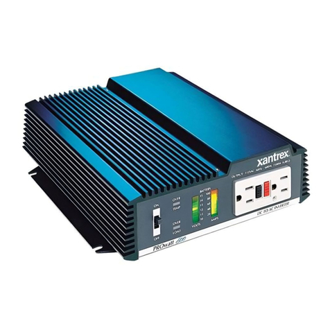 Xantrex PROwatt 1750 Installation and operating instructions