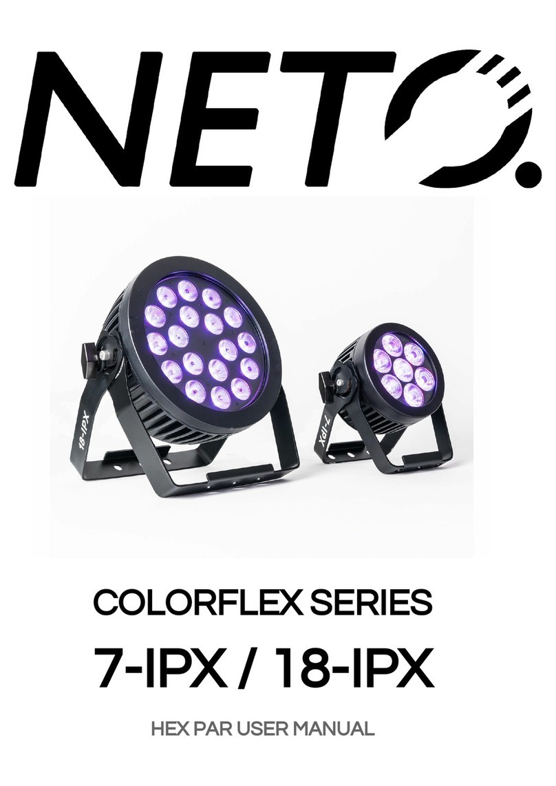 NETO COLORFLEX Series user manual