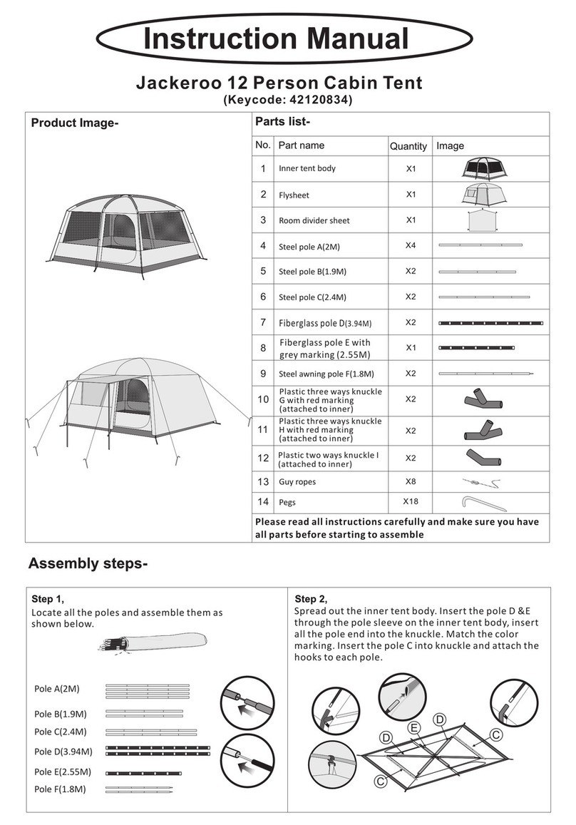 Jackeroo 42120834 instruction manual