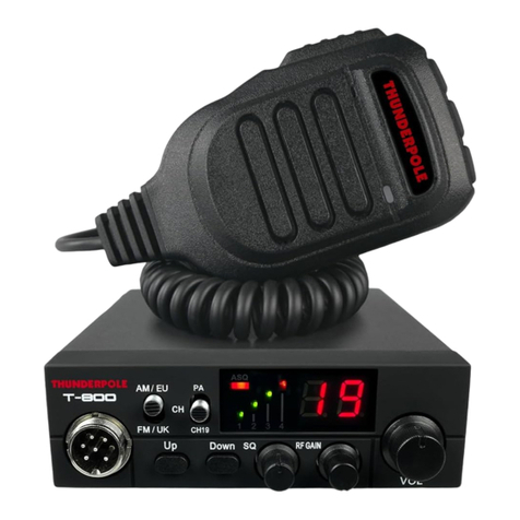 THUNDERPOLE T-800 owner's manual