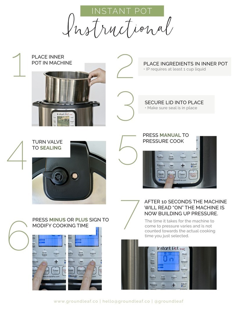Ground Leaf Instant Pot manual