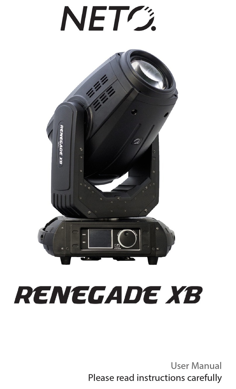 NETO RENEGADE XB user manual