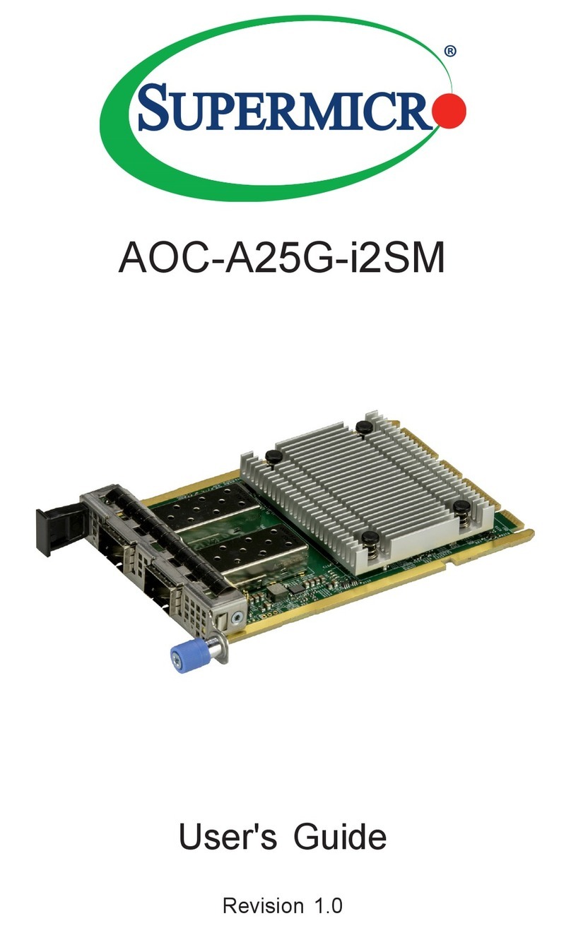 Supermicro AOC-A25G-i2SM User manual