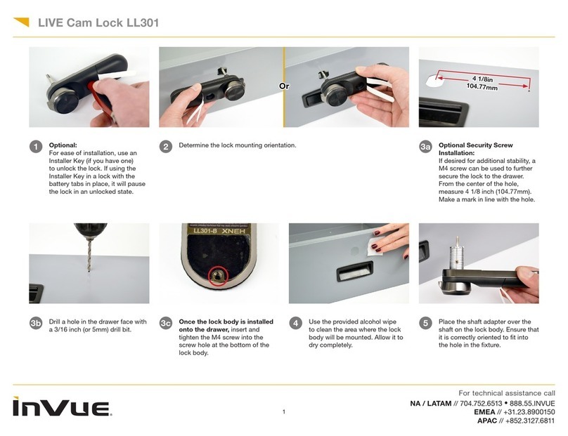 inVue LL301 manual