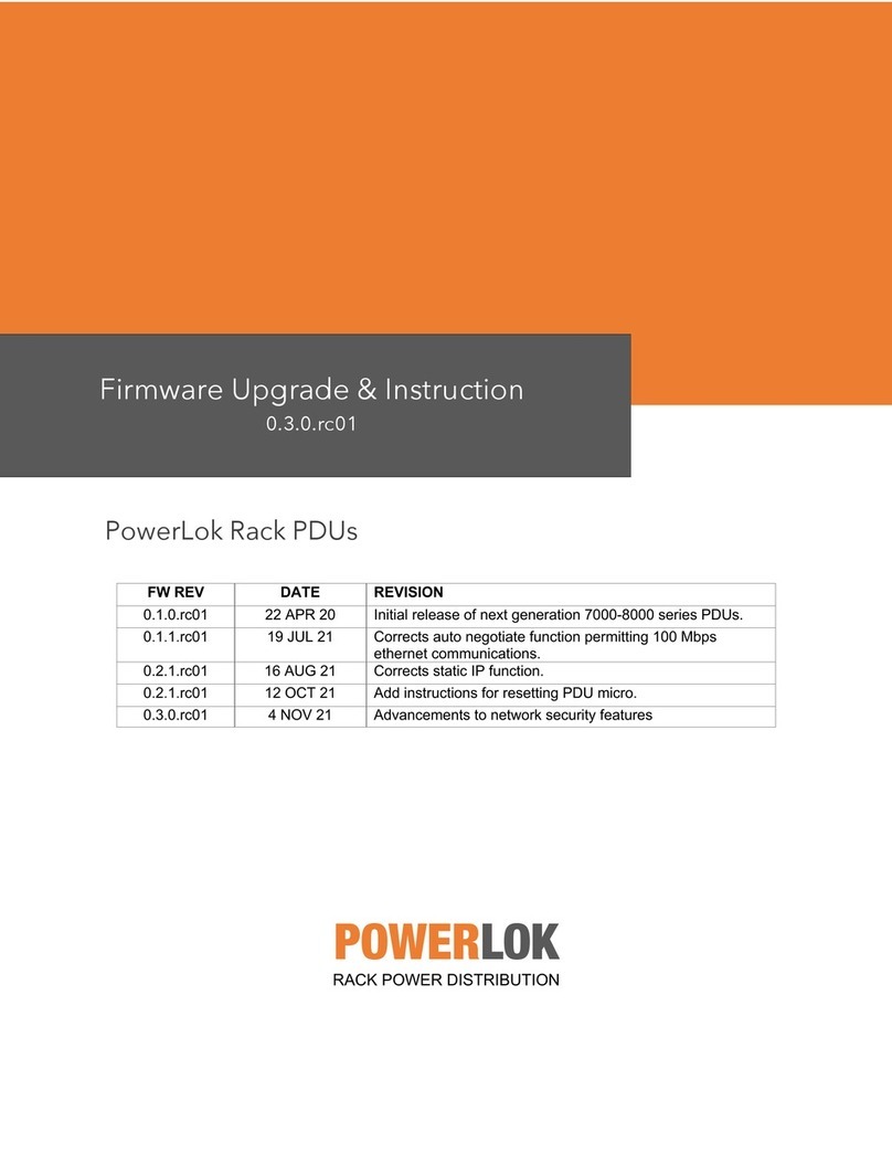 POWERLOK 7000 Series Firmware upgrade