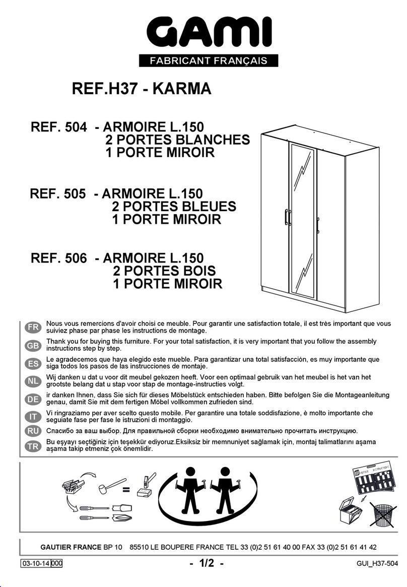Gami 504 User manual