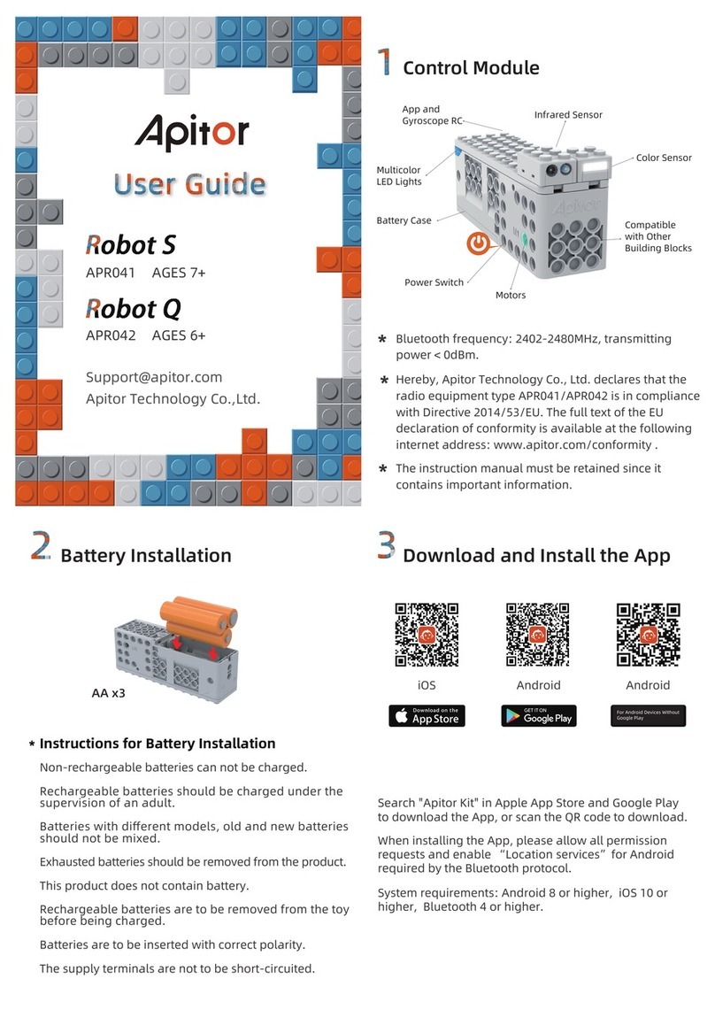 Apitor Robot S user guide