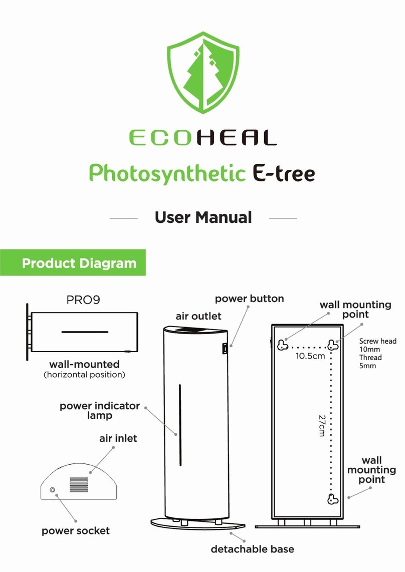 ECOHEAL Photosynthetic E-tree user manual