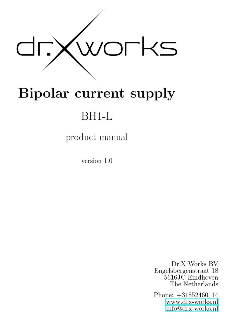 Dr.X Works BH1-L product manual