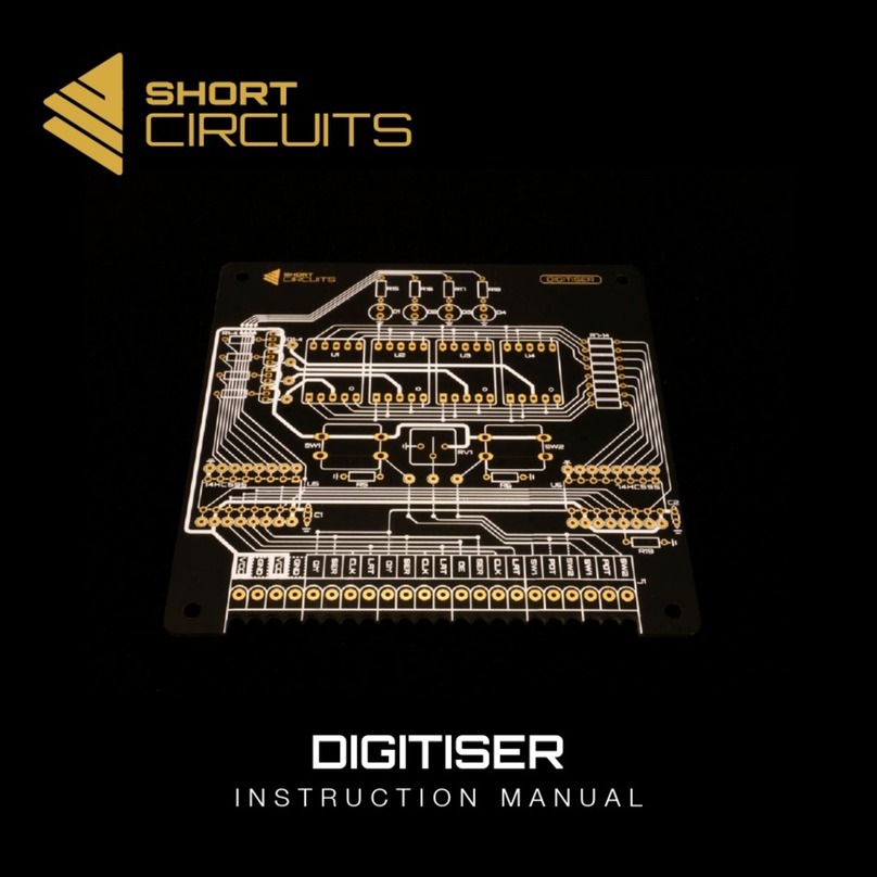 short circuits DIGITISER instruction manual