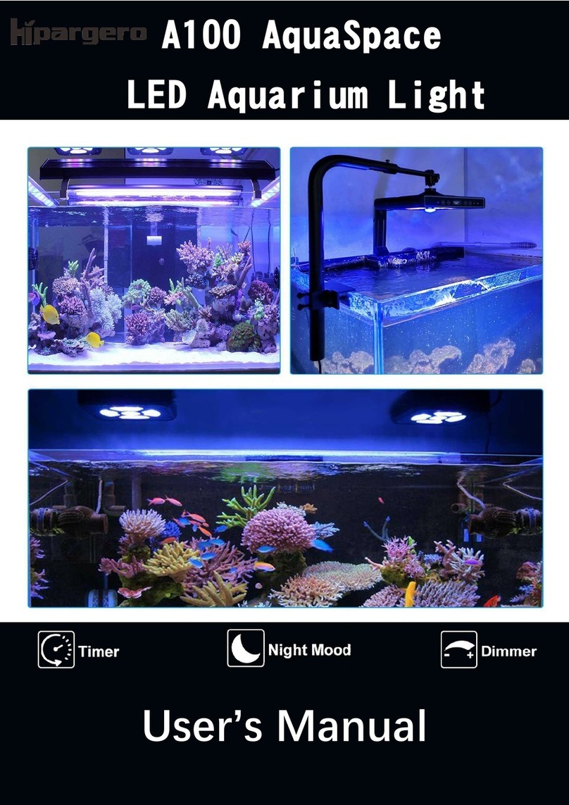 Hipargero AquaSpace A100 user manual