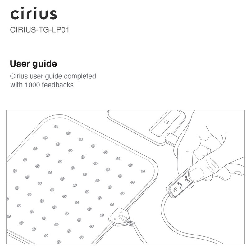 cirius CIRIUS-TG-LP01 user guide
