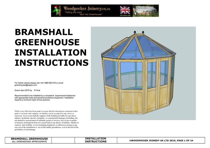 Woodpecker Joinery BRAMSHALL installation instructions