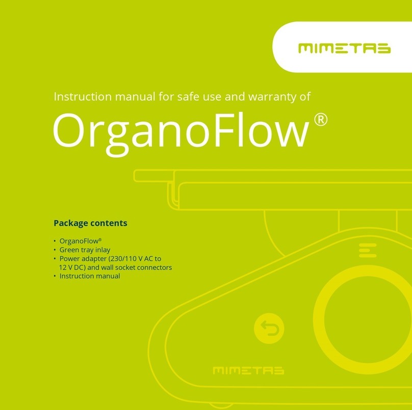MIMETAS OrganoFlow S instruction manual