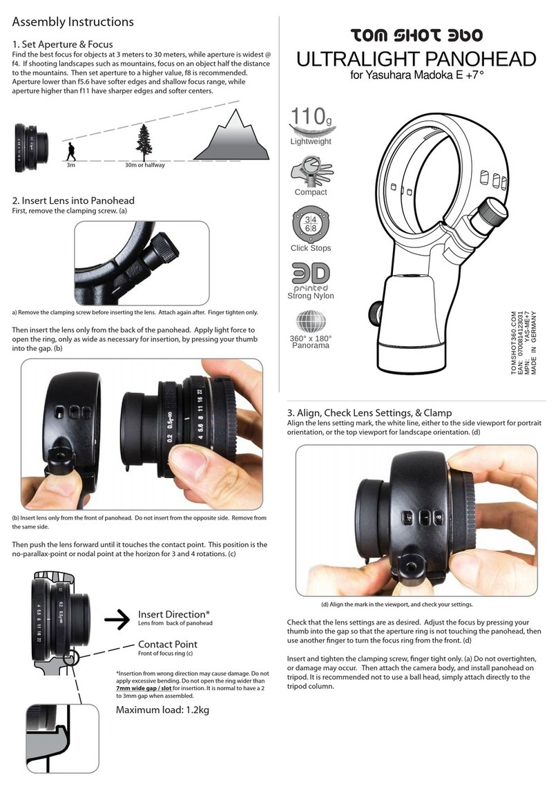 TOM SHOT 360 YAS-ME+7 Assembly instructions