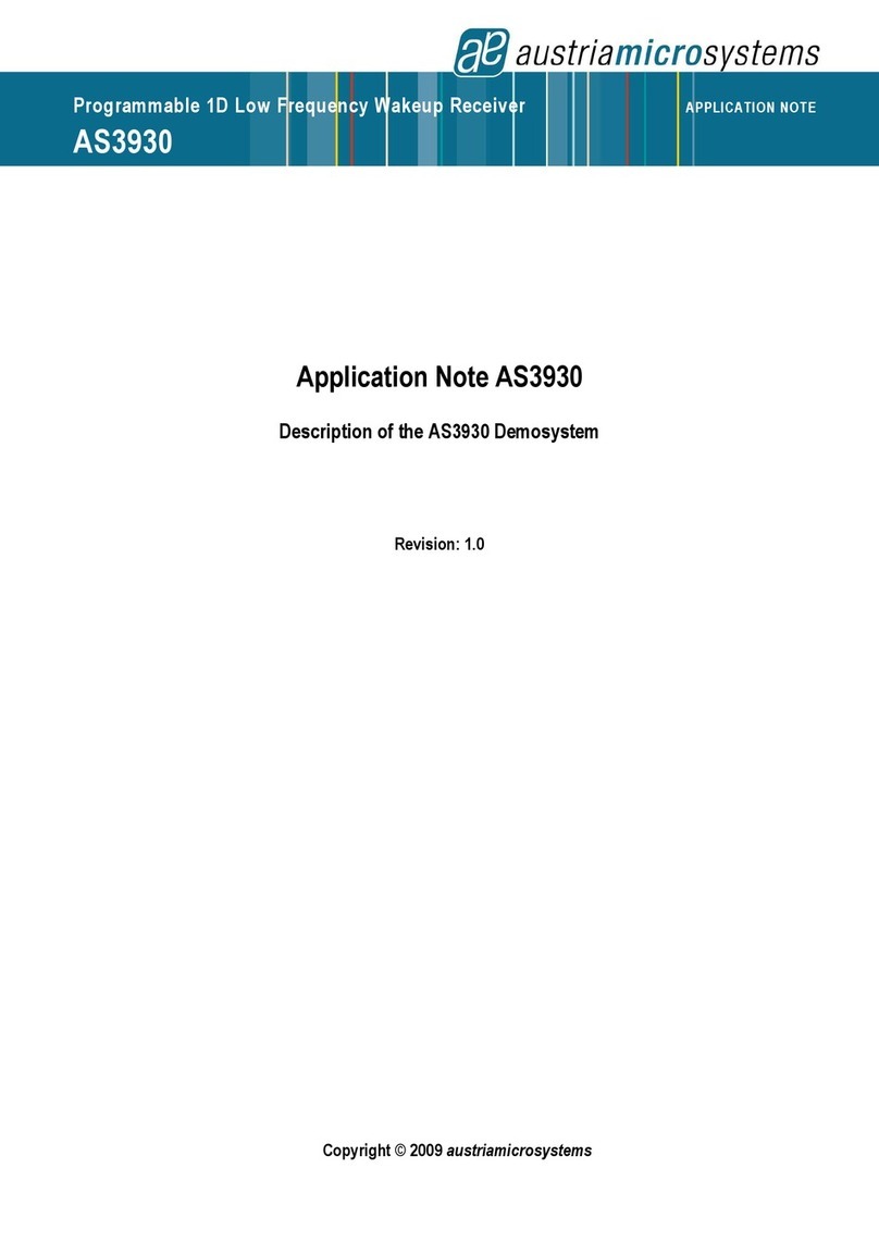 austriamicrosystems AS3930 Application note