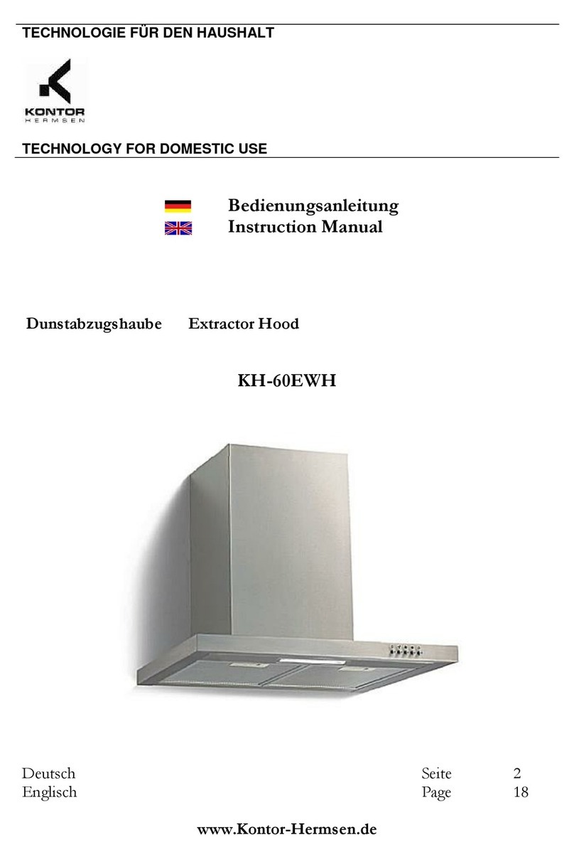 Kontor-Hermsen KH-60EWH instruction manual