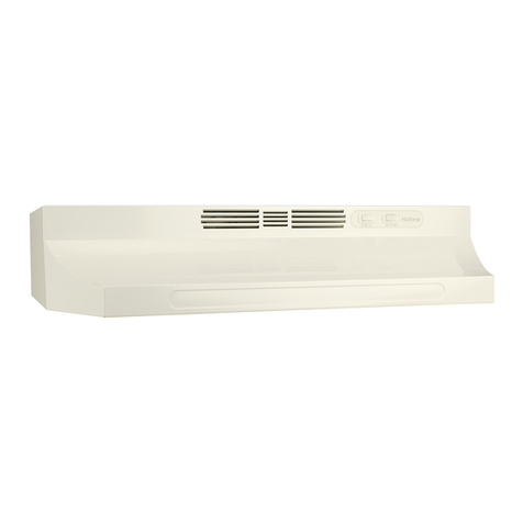 NuTone RL6100F Series User manual
