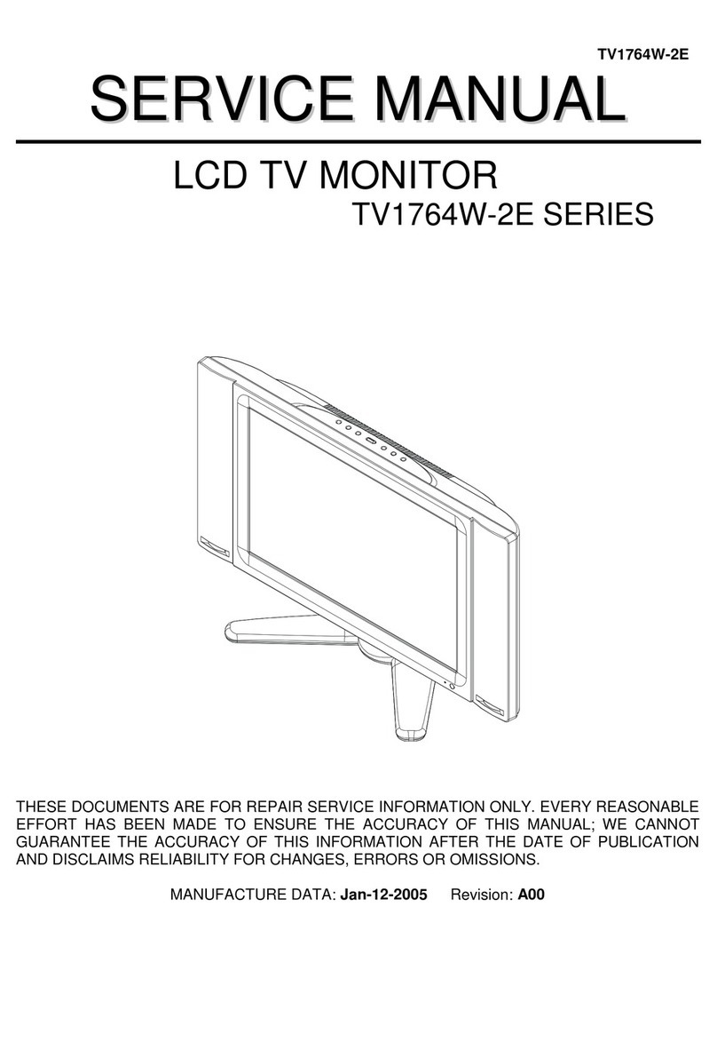 AOC TV1764W-2E Series User manual