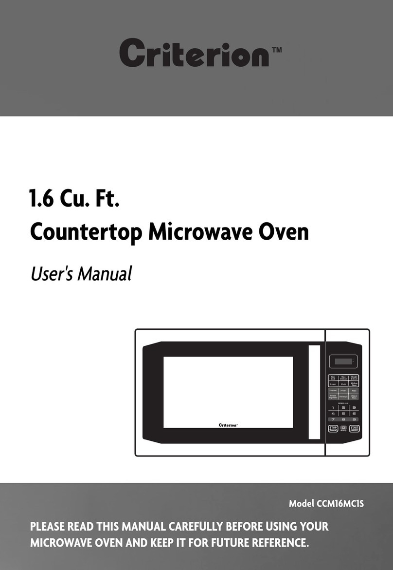Criterion CCM16MC1S User manual