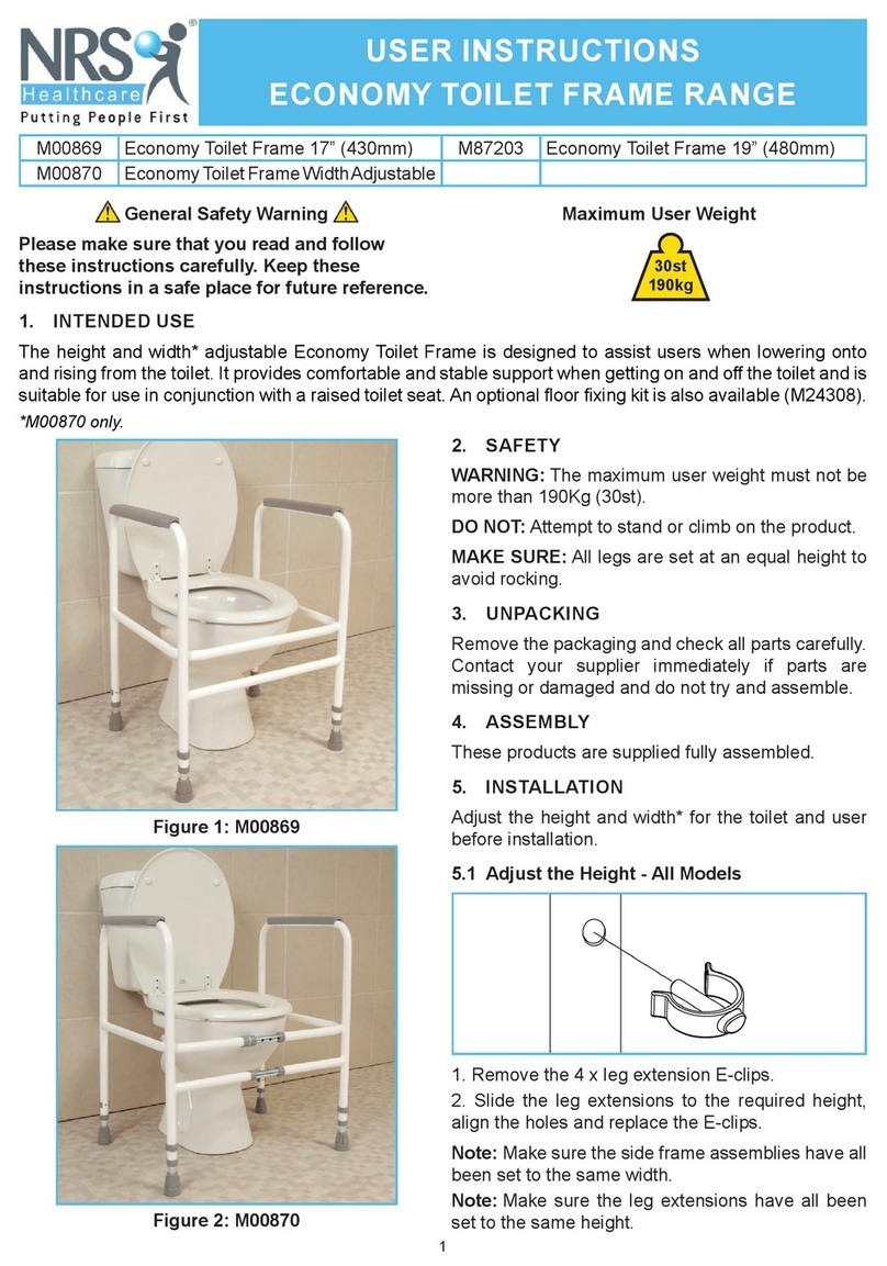 NRS Healthcare M00869 User instructions