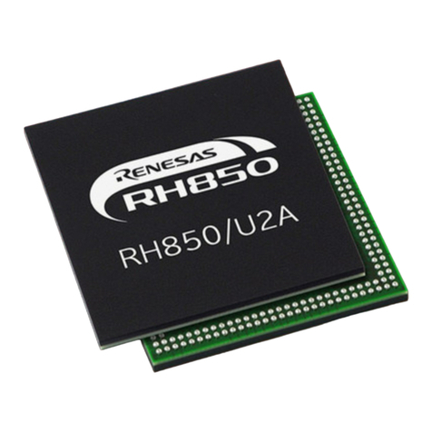 Renesas RH850/U2A 144pin User manual