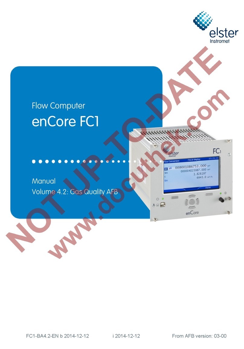 Elster enCore FC1 User manual