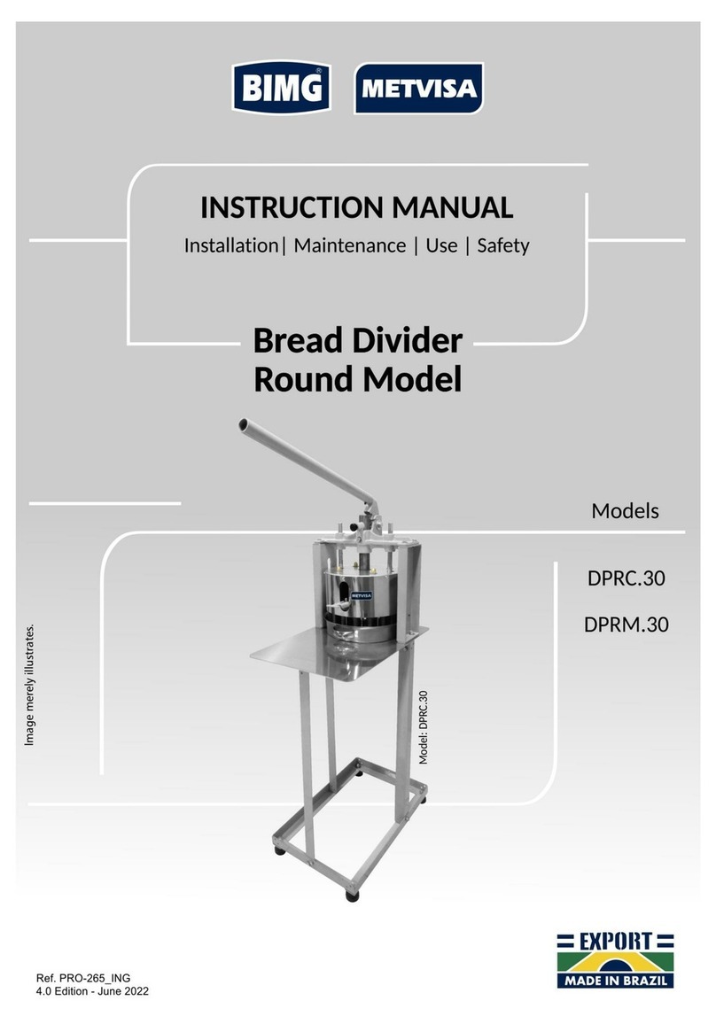 BIMG METVISA DPRC.30 instruction manual