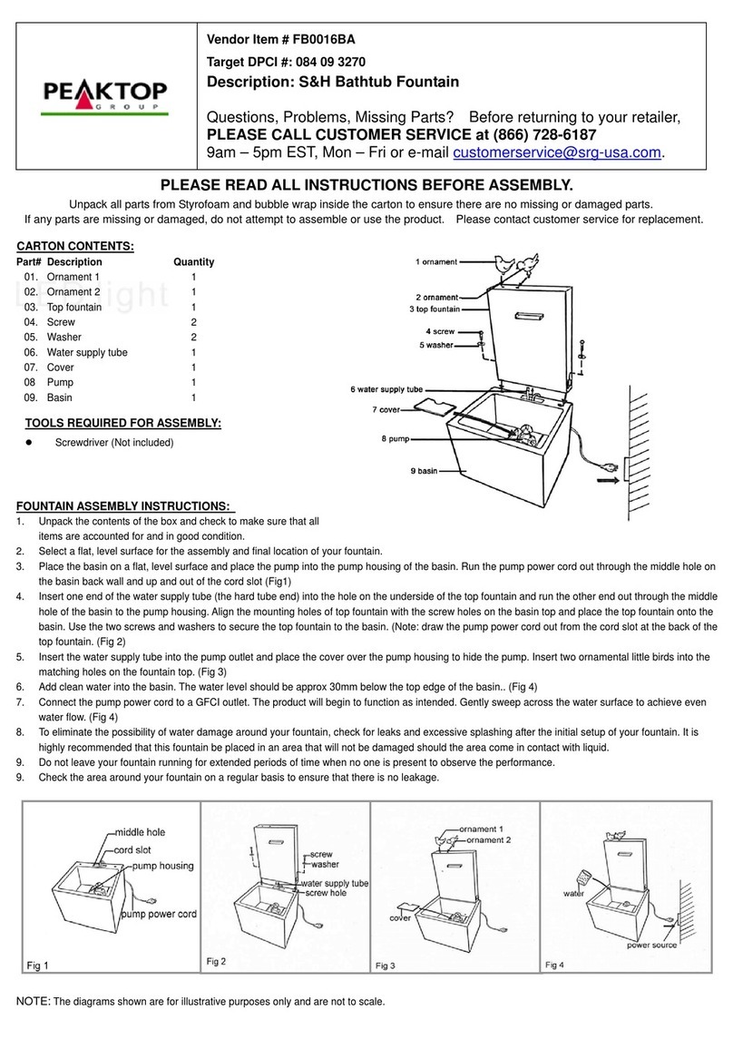 PEAKTOP FB0016BA instructions PEAKTOP FB0016BA instructions