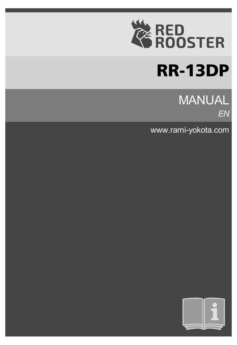 RED ROOSTER RR-13DP manual