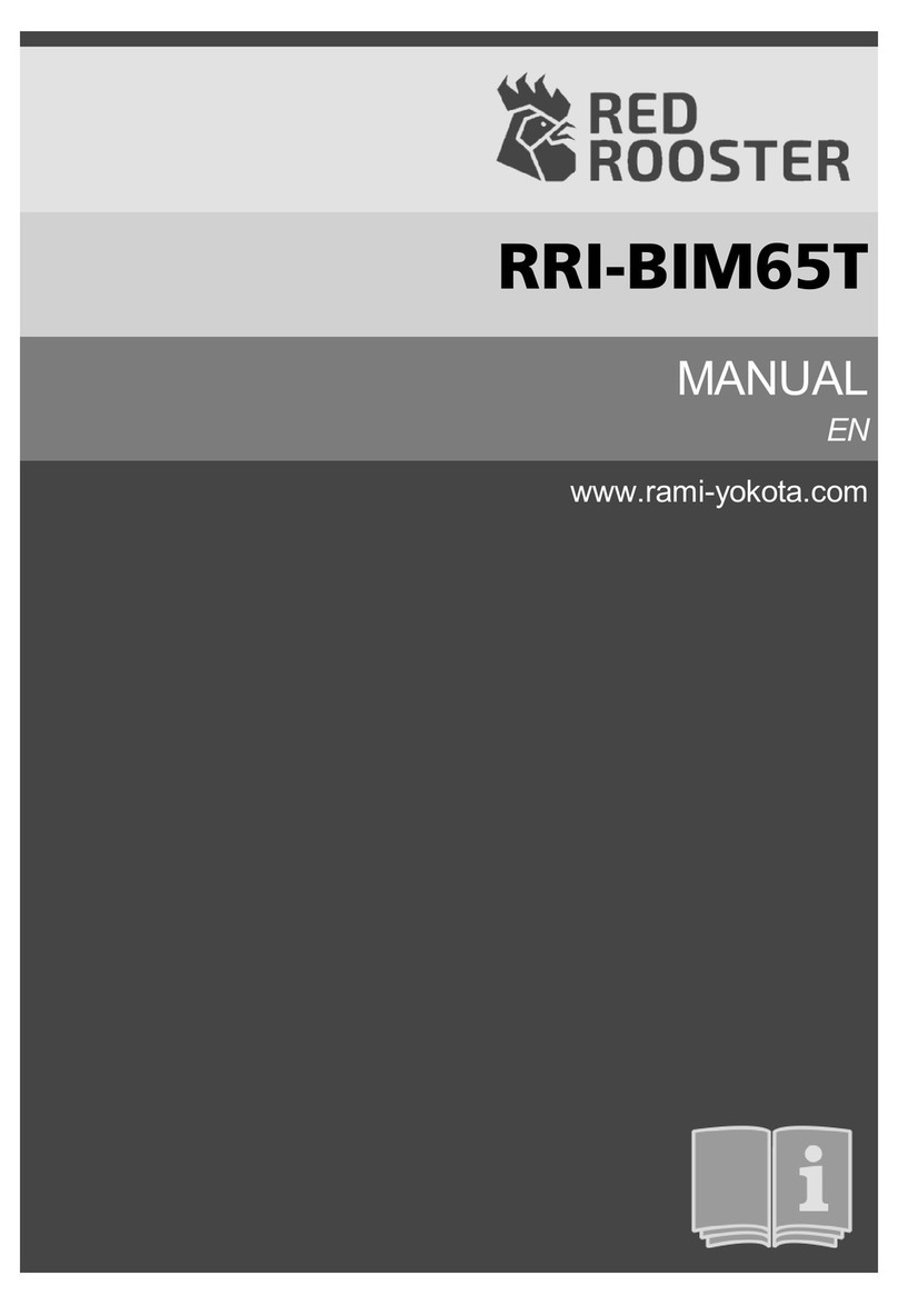 RED ROOSTER RRI-BIM65T manual