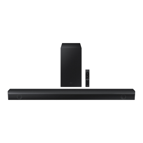 Samsung HW-B63M Installation instructions