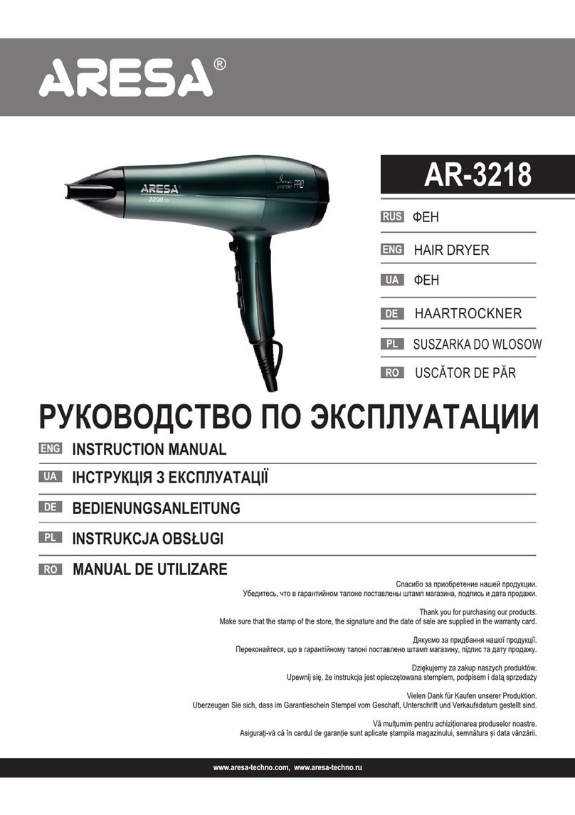 ARESA AR-3218 instruction manual