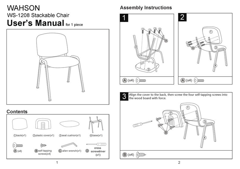 WAHSON WS-1208 user manual