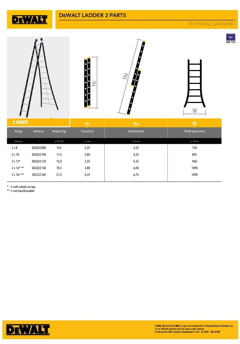 DeWalt DXLD2208E User manual