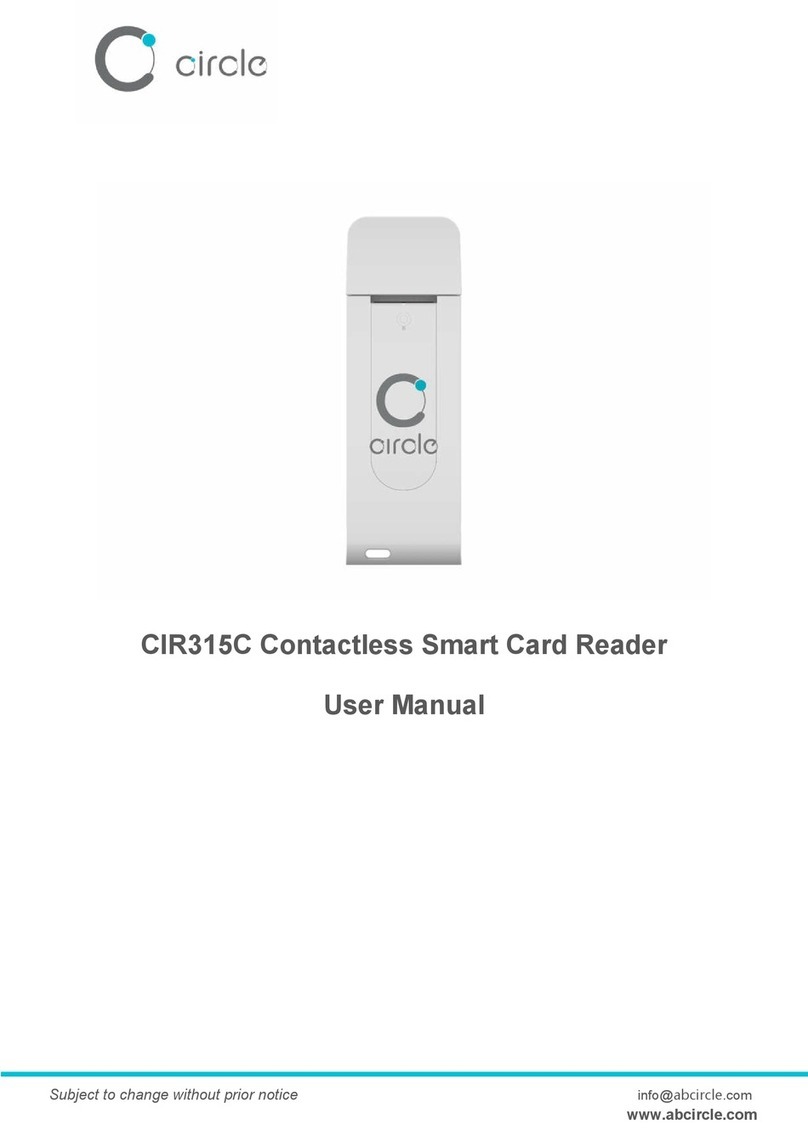 CIRCLE CIR315C User manual