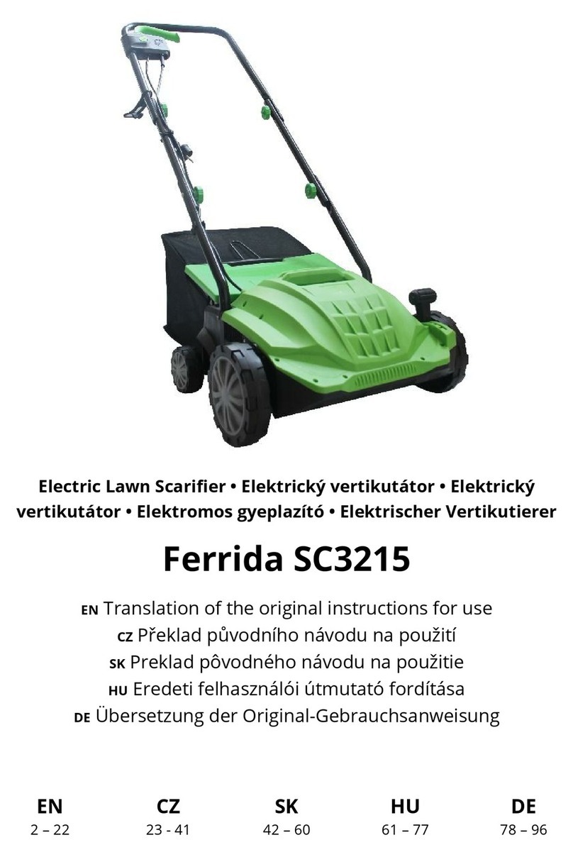 Ferrida SC3215 Translation of the original instructions for use