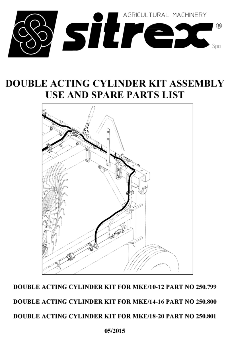 sitrex 250.799 User manual