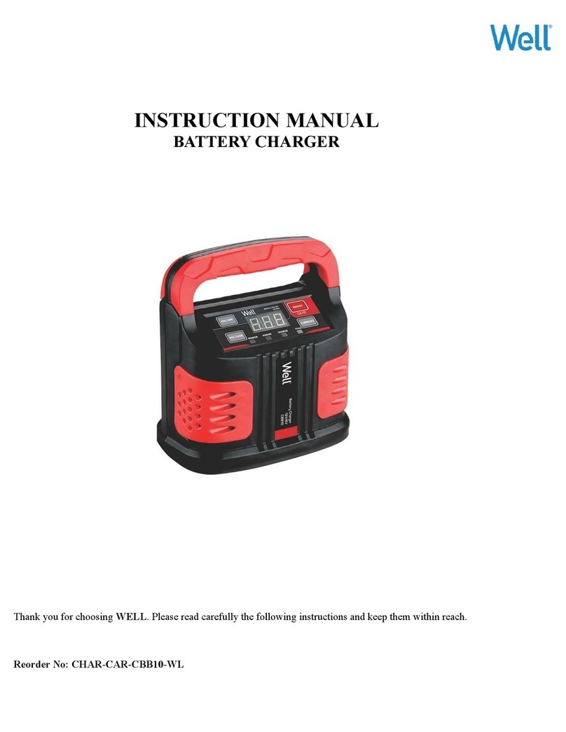 Well CHAR-CAR-CBB10-WL User manual