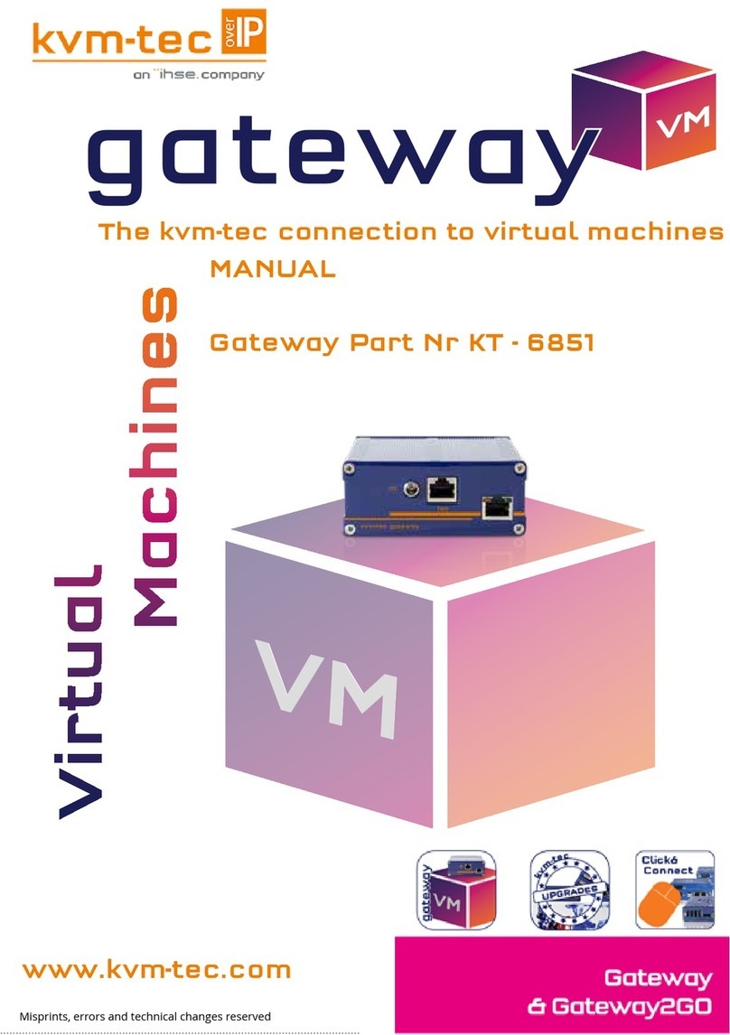 KVM-TEC KT-6851 manual