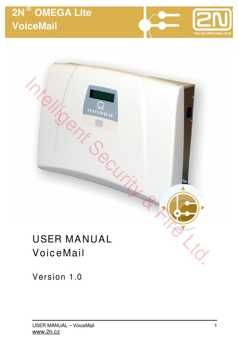 2N OMEGA Lite User manual 2N OMEGA Lite User manual