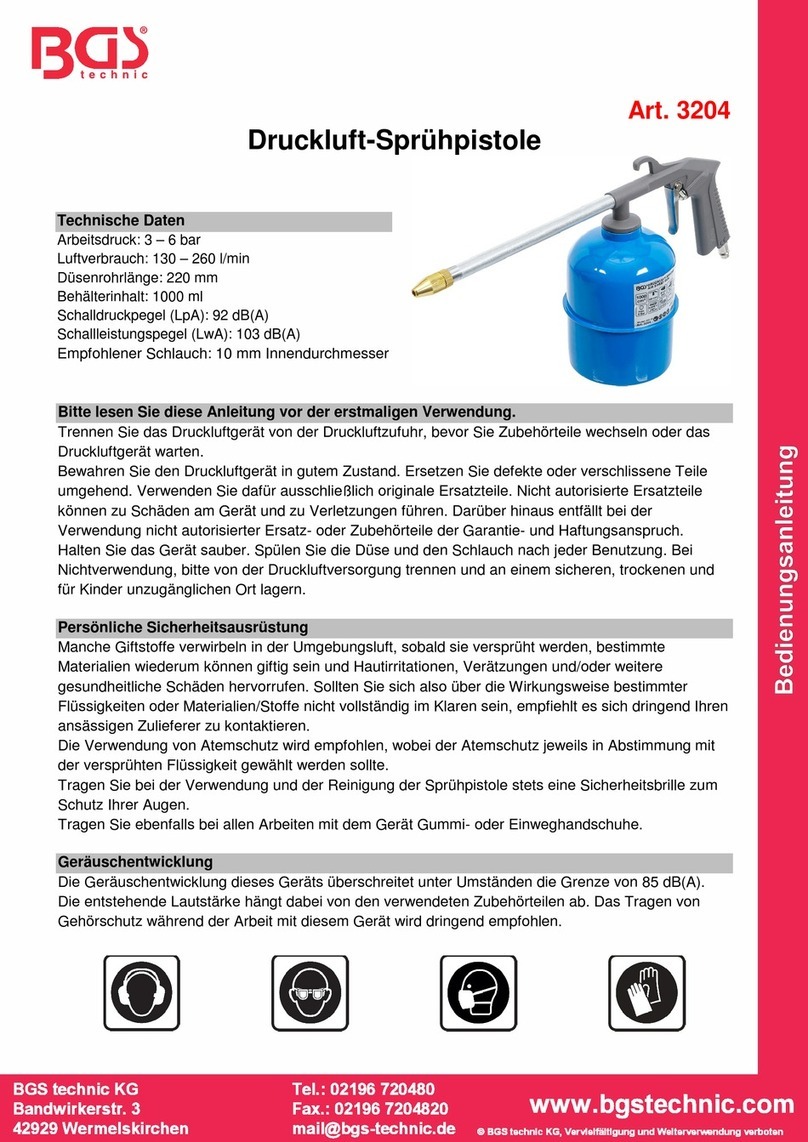 BGS technic BGS 3204 User manual